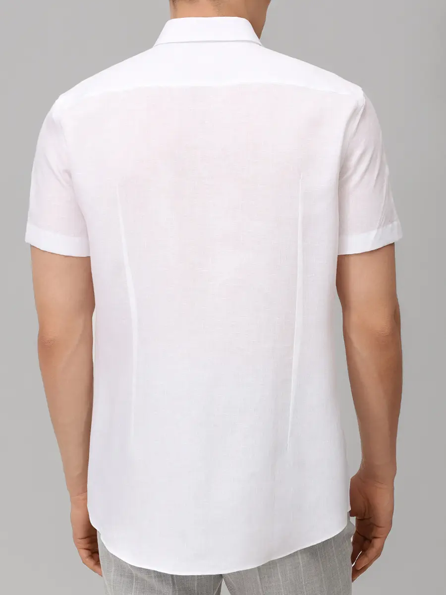 Рубашка Slim Fit льняная