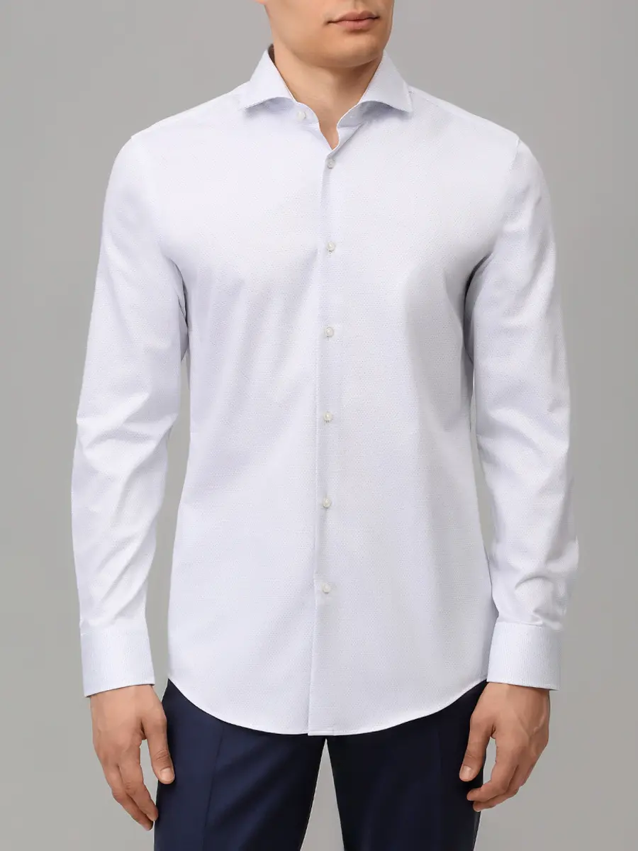 Рубашка Slim Fit хлопковая