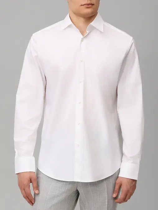 Рубашка Regular Fit хлопковая BOSS