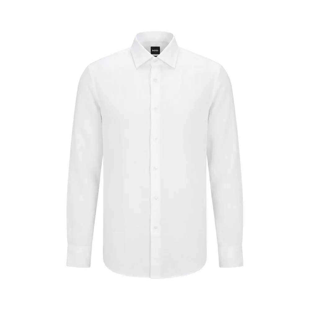 Рубашка Slim Fit льняная