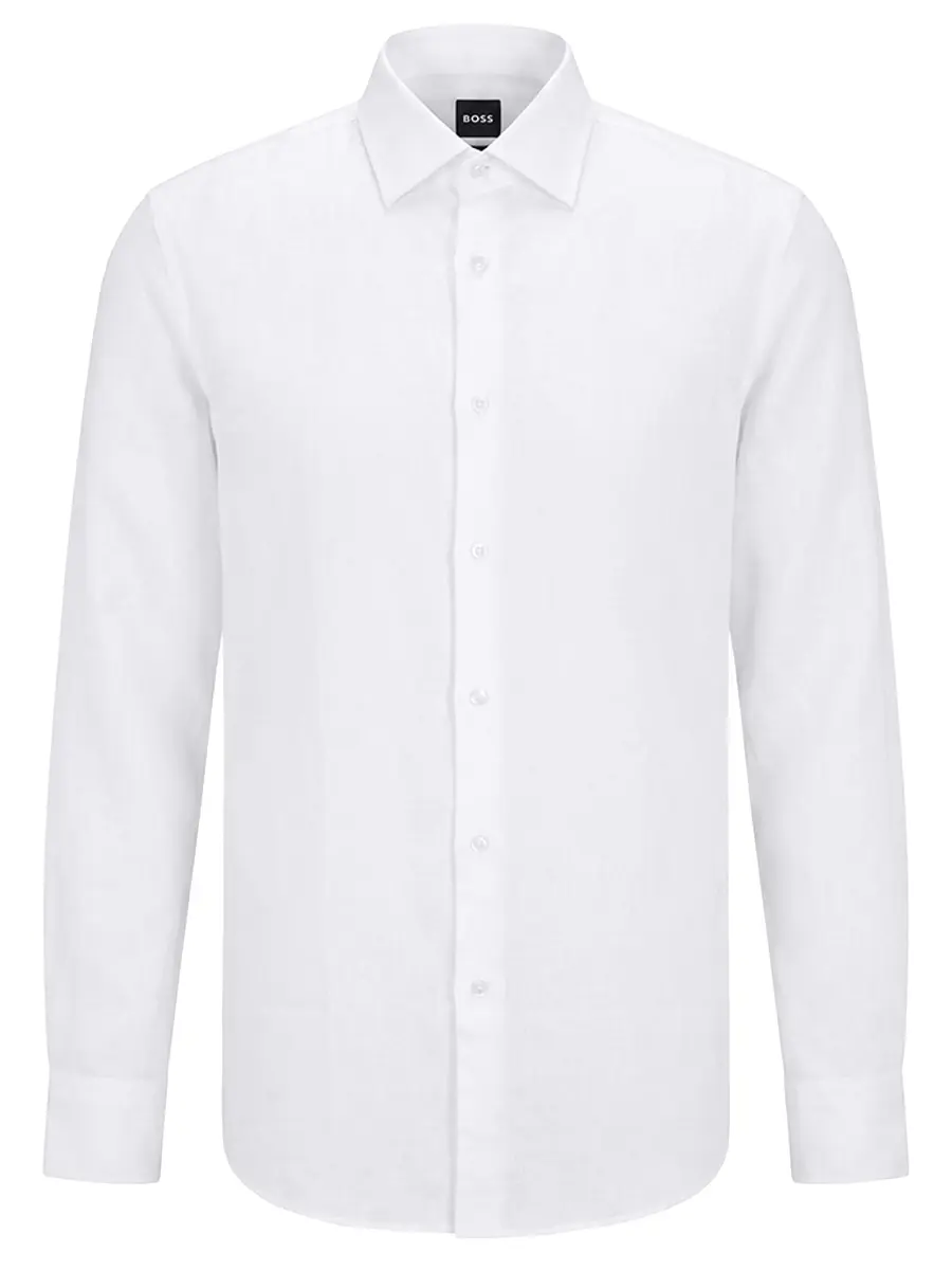 Рубашка Slim Fit льняная