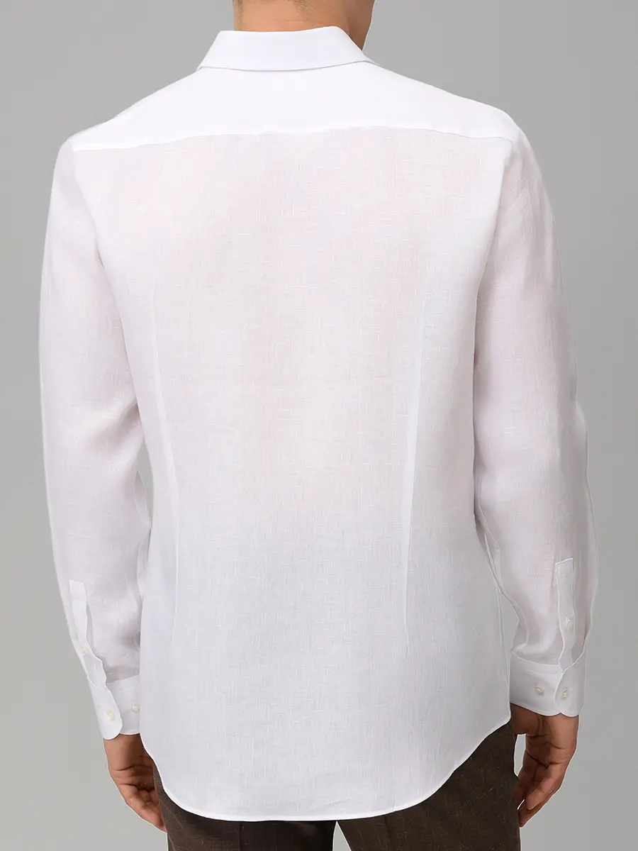 Рубашка Slim Fit льняная
