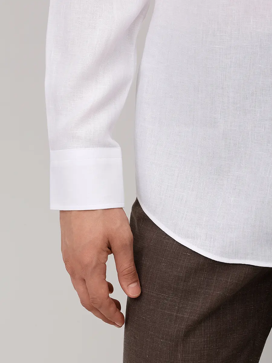 Рубашка Slim Fit льняная