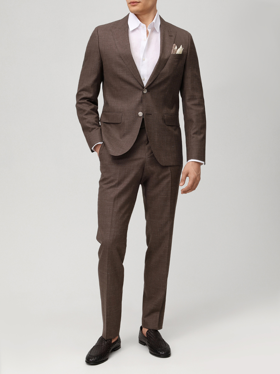 Рубашка Slim Fit льняная