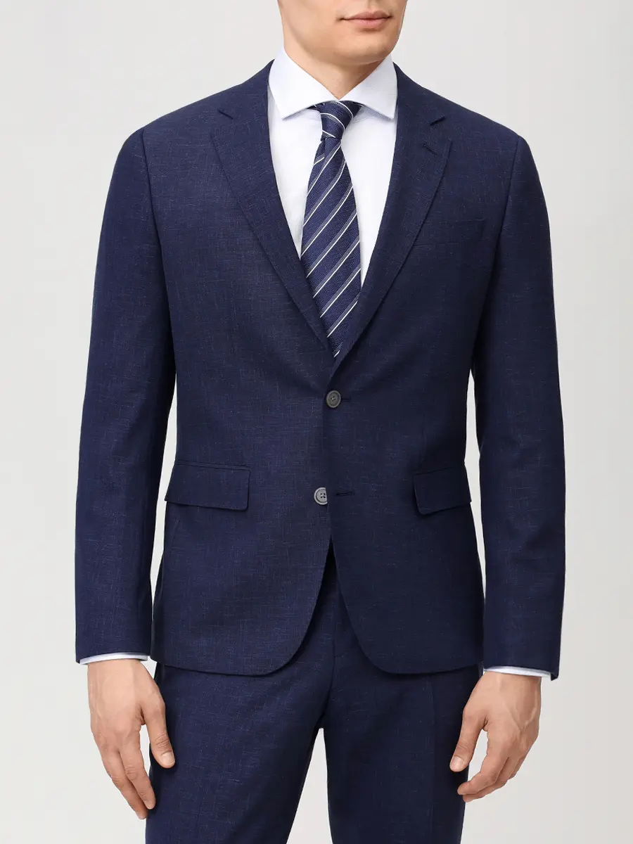 Костюм однотонный