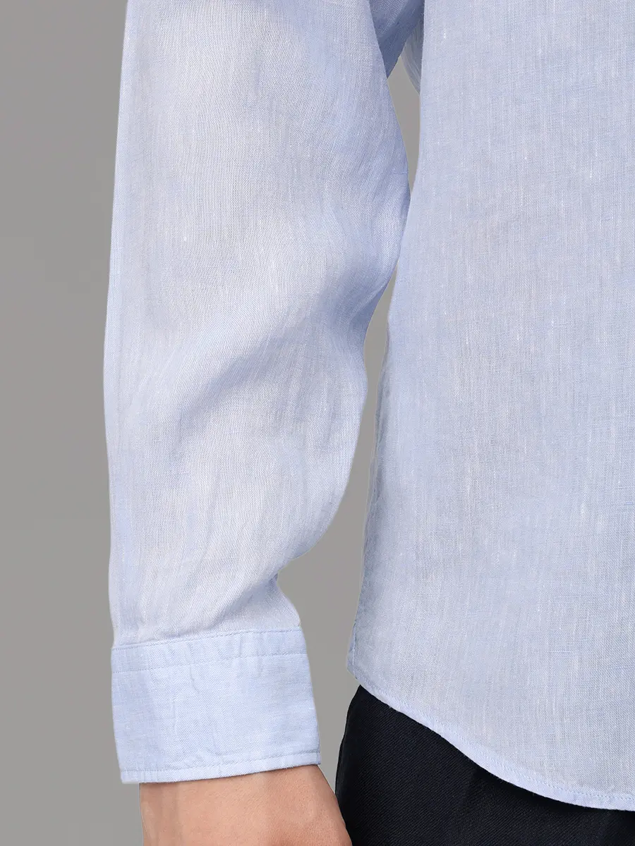 Рубашка Regular Fit льняная