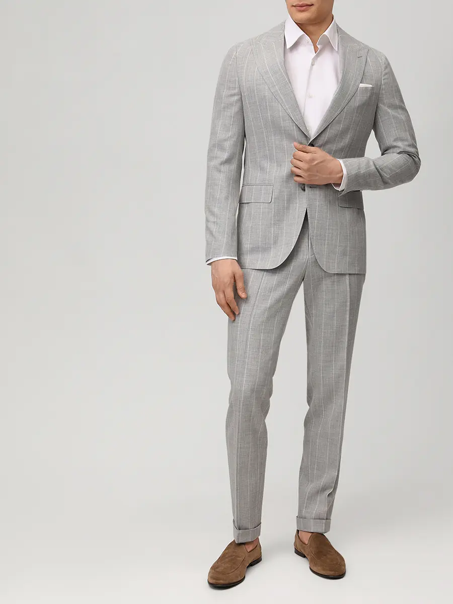 Костюм из хлопка и шерсти