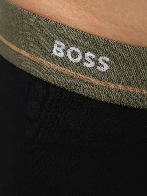 Набор из пяти хлопковых трусов-боксеров BOSS