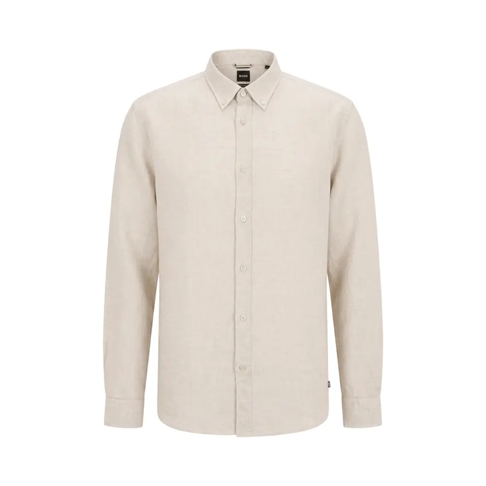 Рубашка Regular Fit льняная