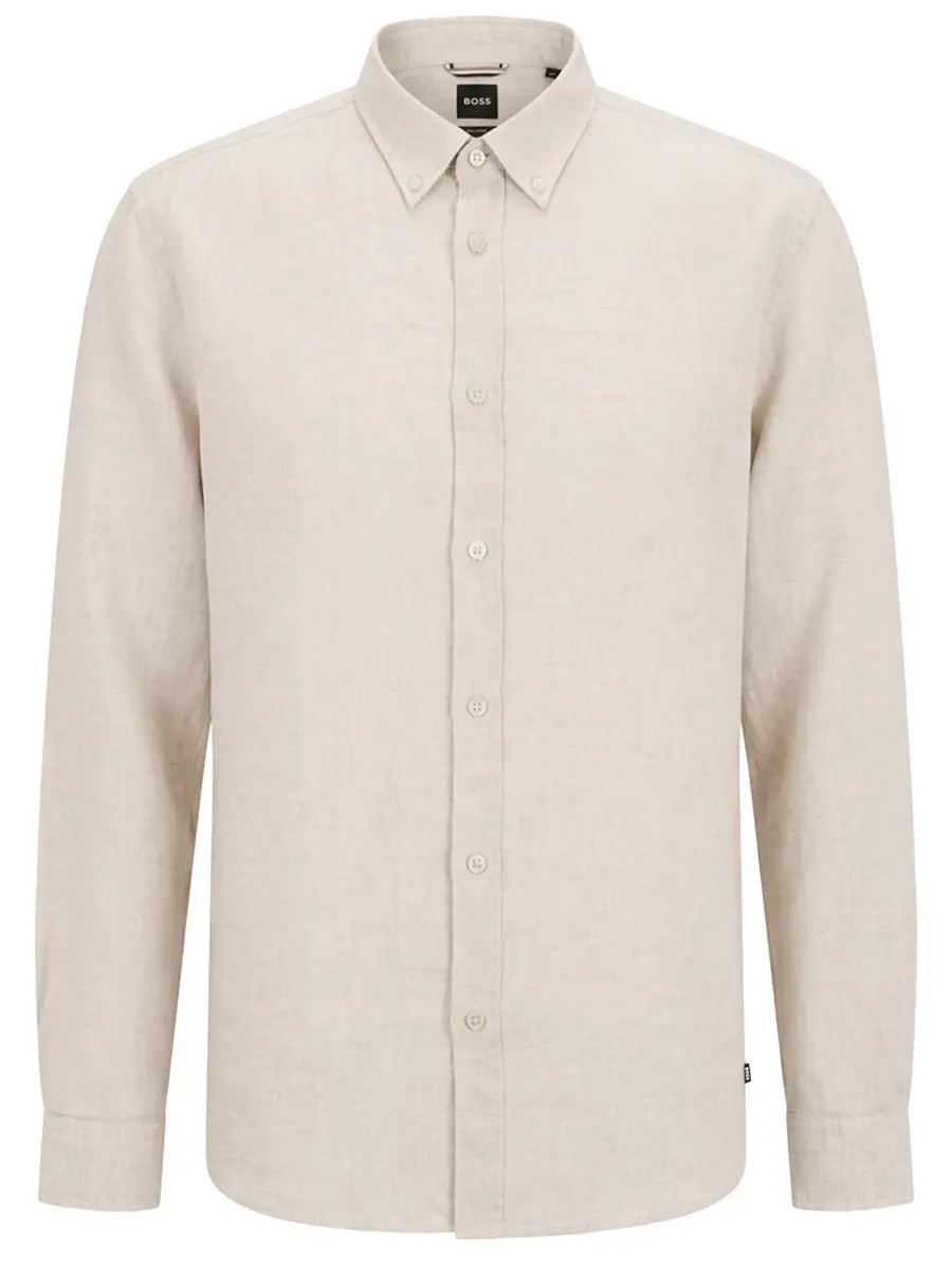 Рубашка Regular Fit льняная