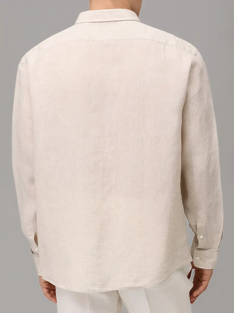 Рубашка Regular Fit льняная