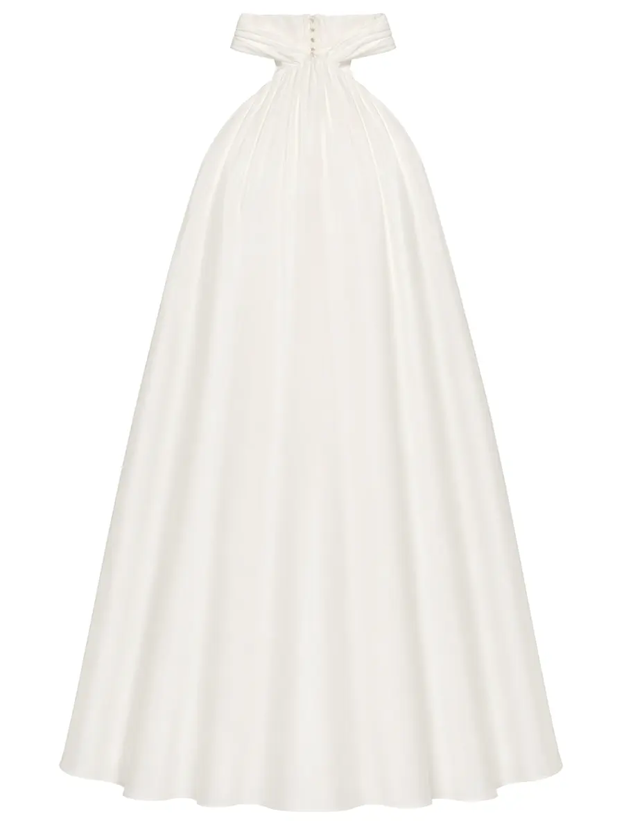 Платье шелковое