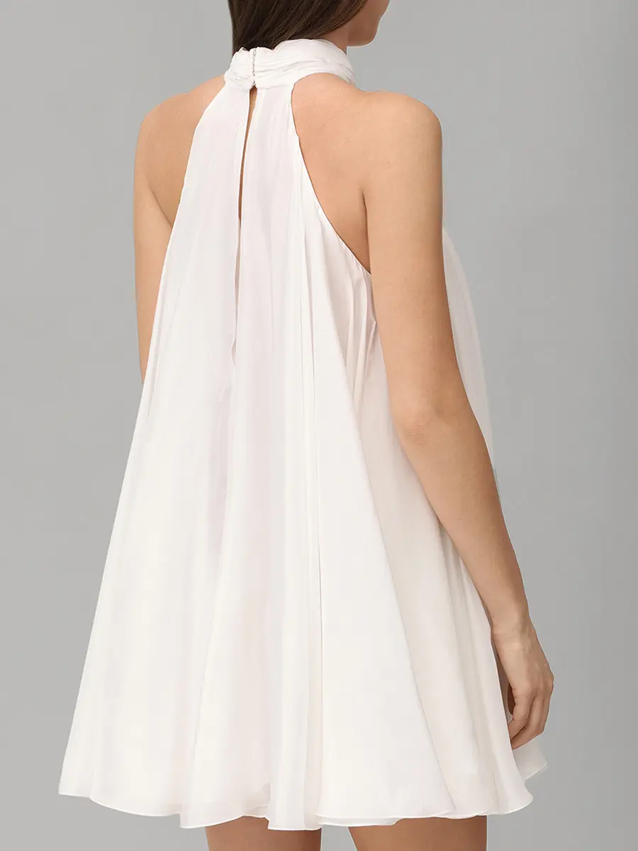 Платье шелковое