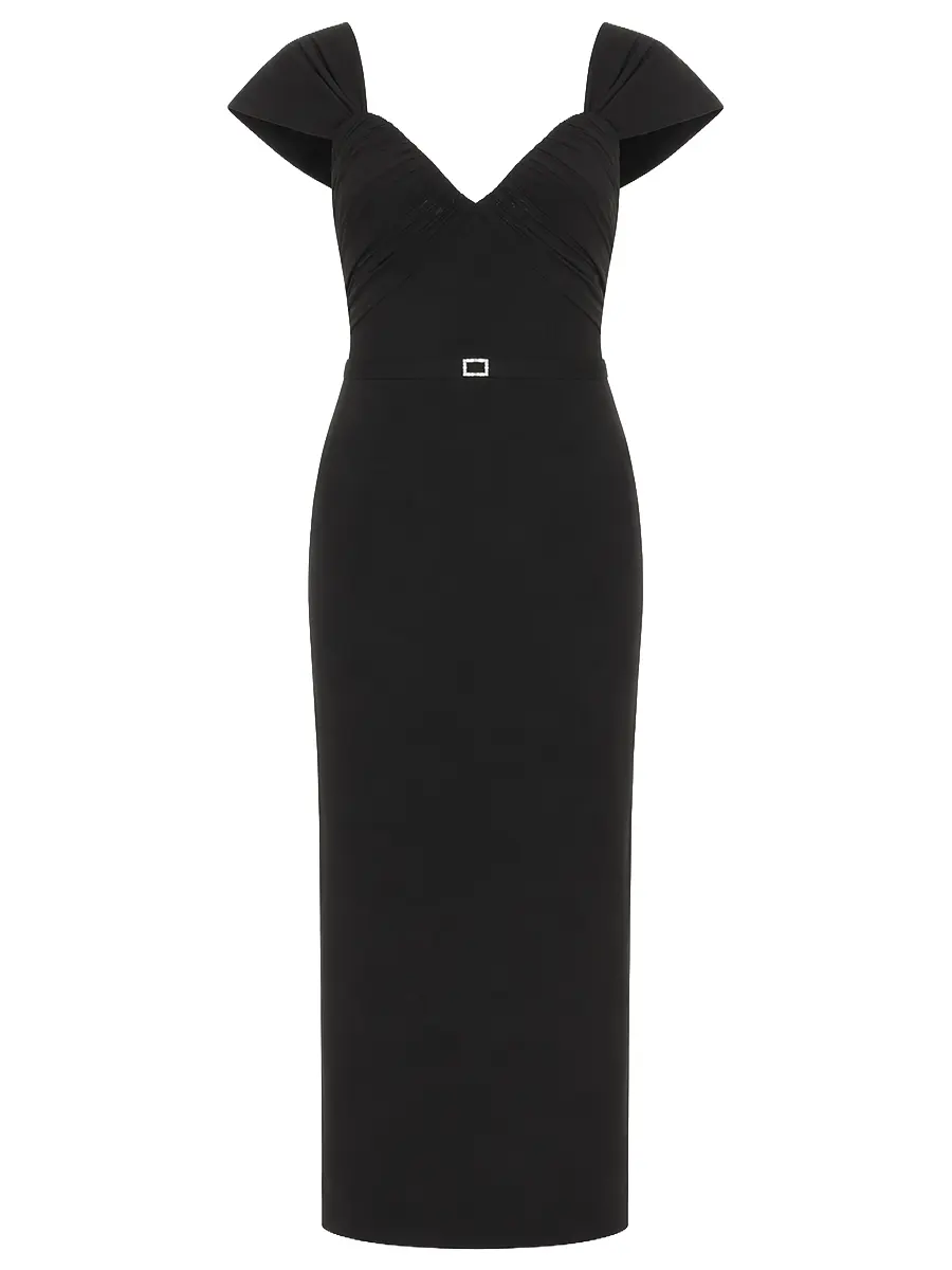 Платье из вискозы