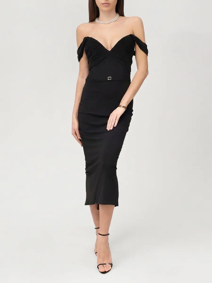 Платье из вискозы