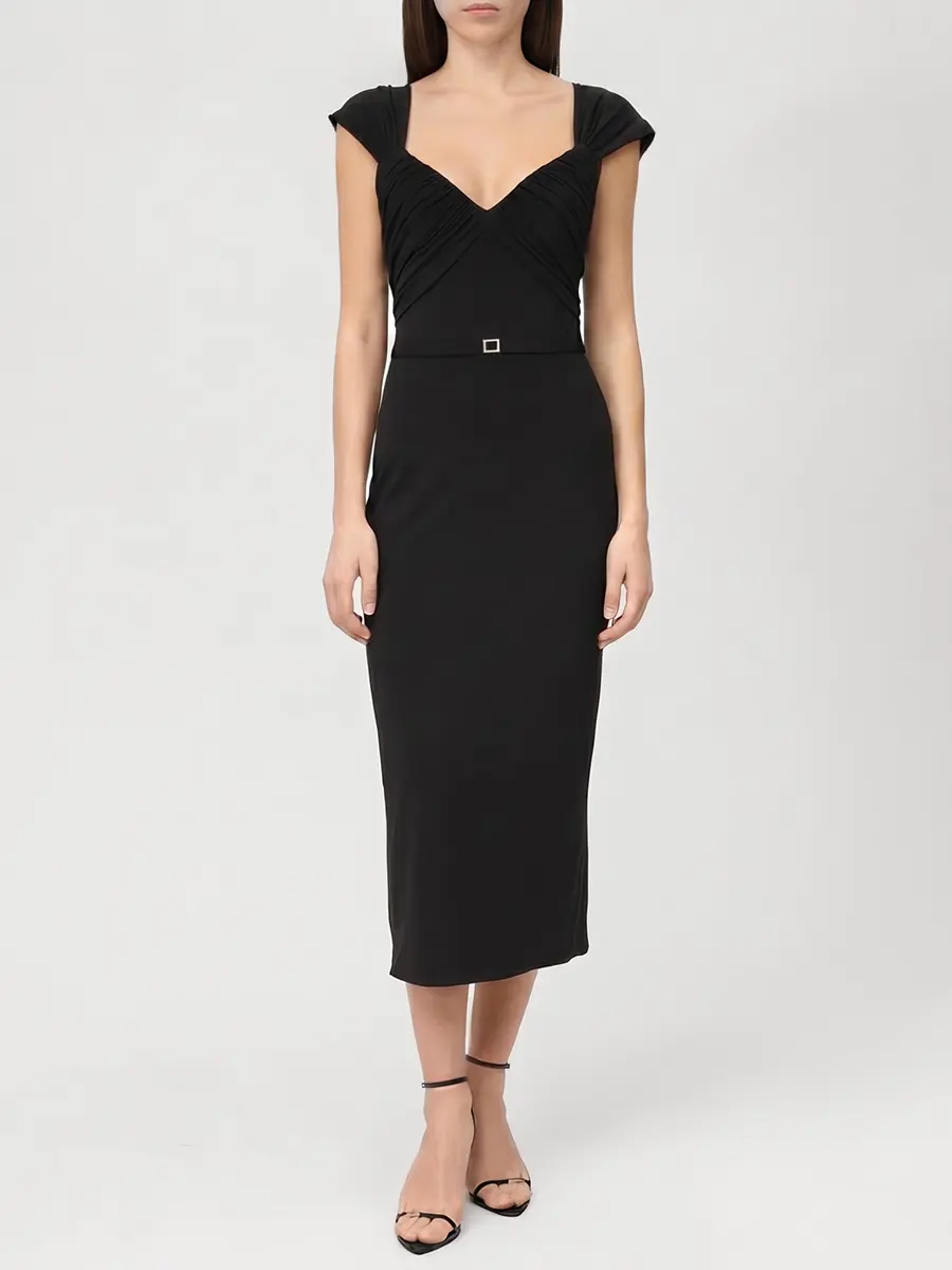 Платье из вискозы