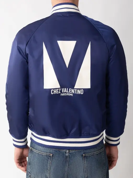 Бомбер однотонный VALENTINO