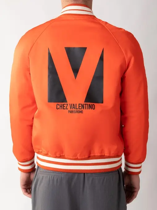 Бомбер однотонный VALENTINO
