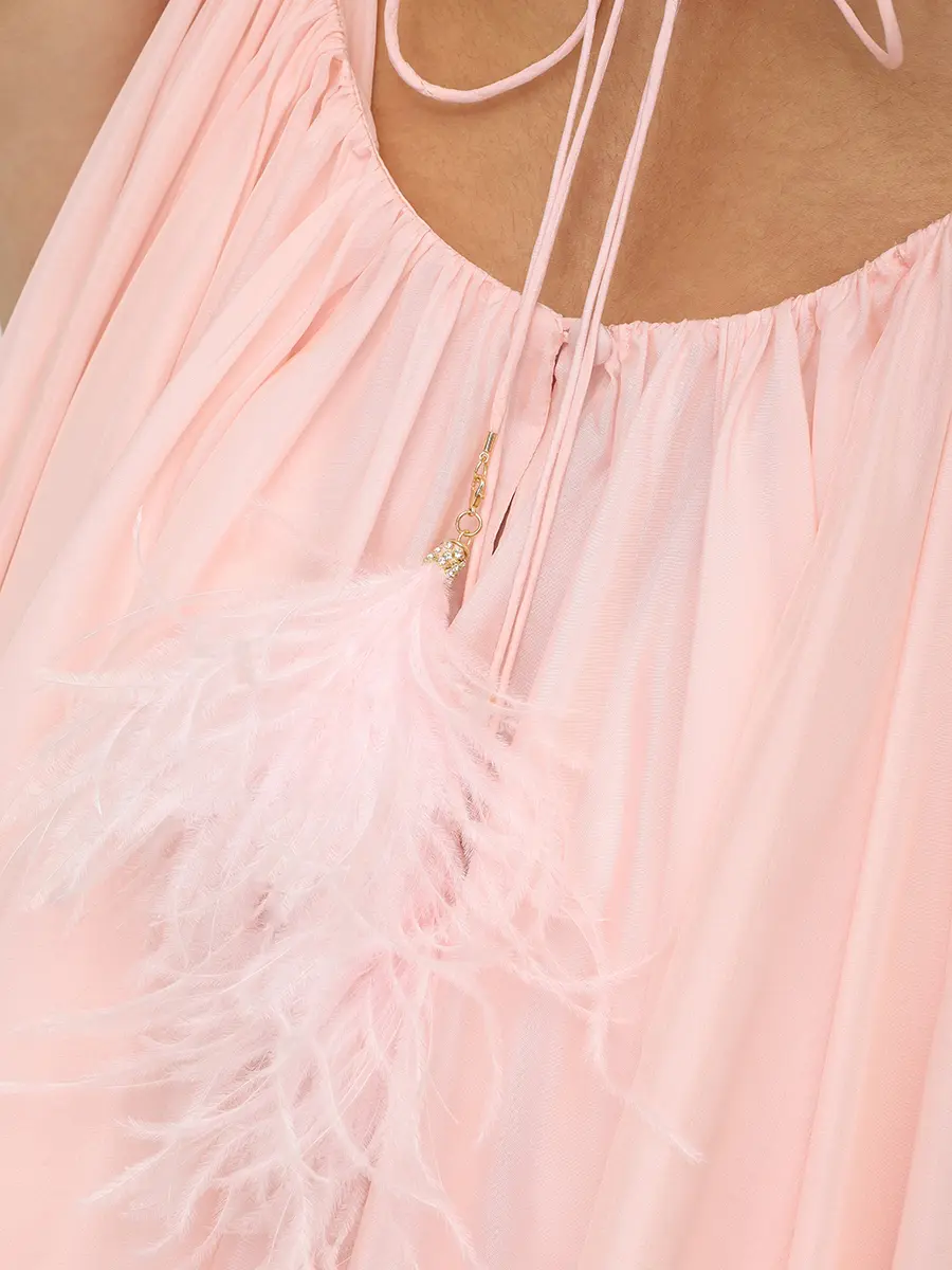 Платье шелковое