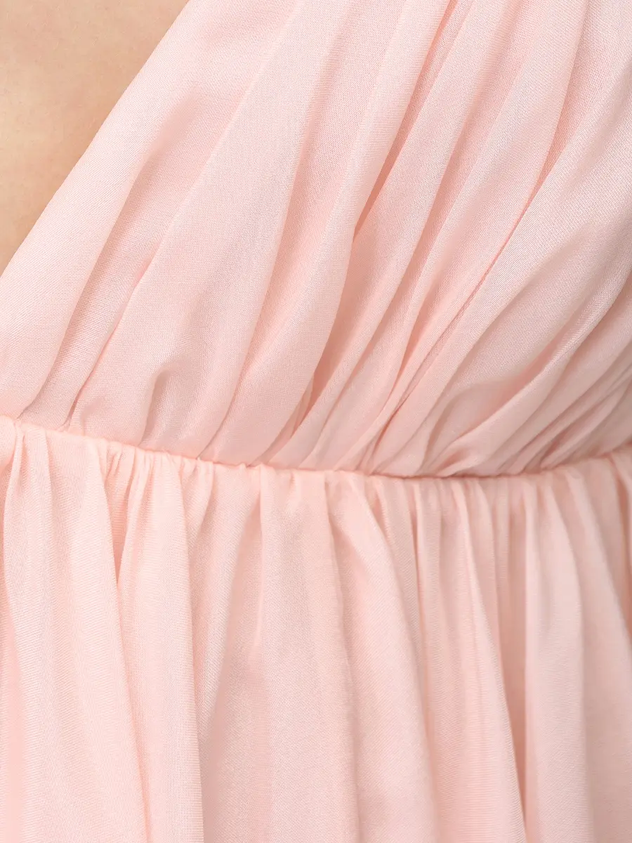 Платье шелковое