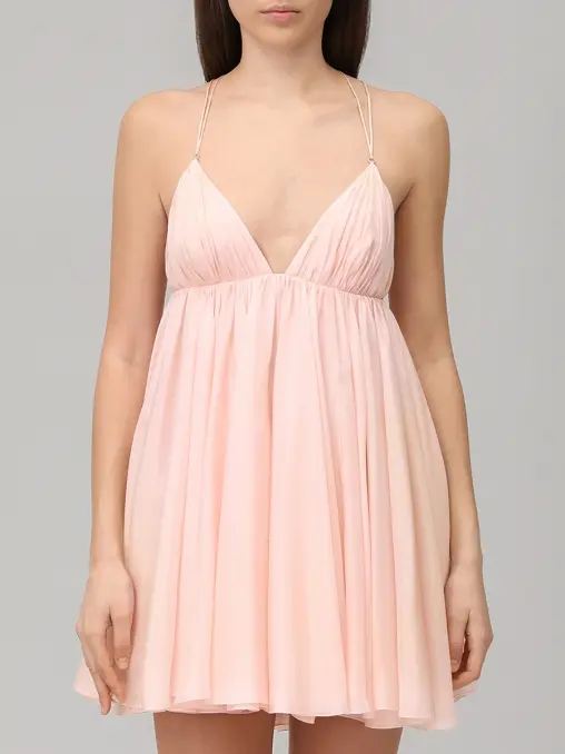 Платье шелковое YVON