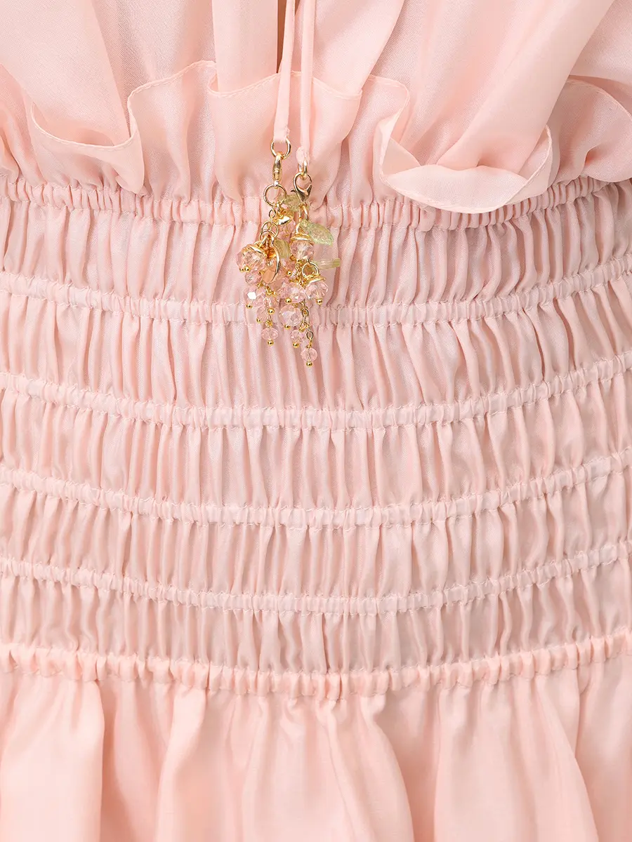 Платье шелковое