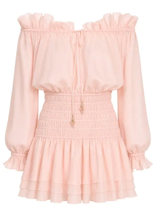 Платье шелковое YVON