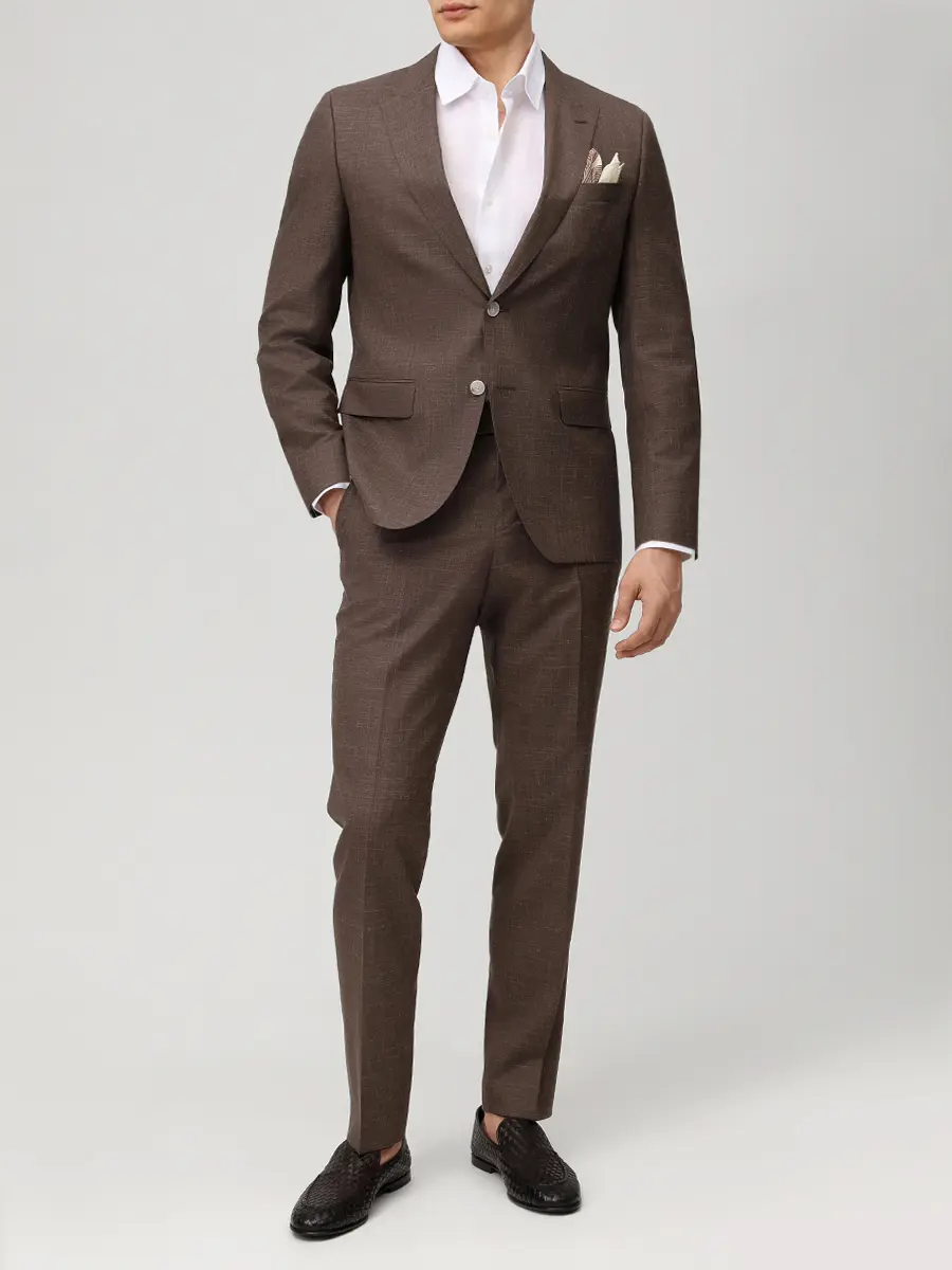 Костюм из хлопка и шелка