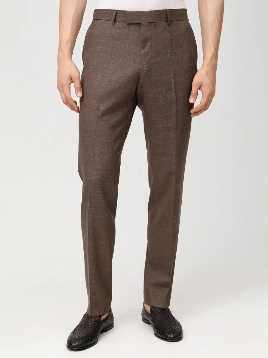 Костюм из хлопка и шелка