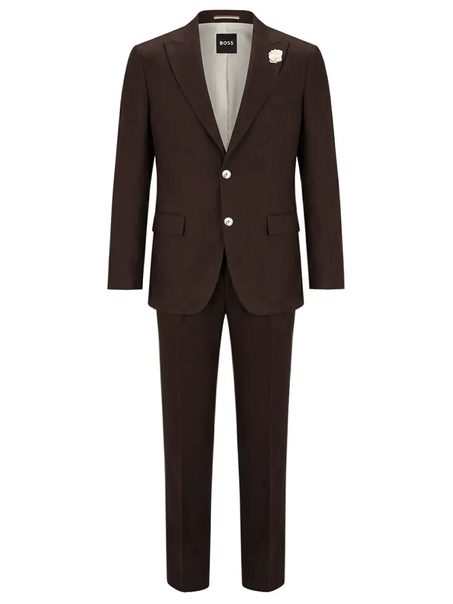 Костюм Slim Fit льняной