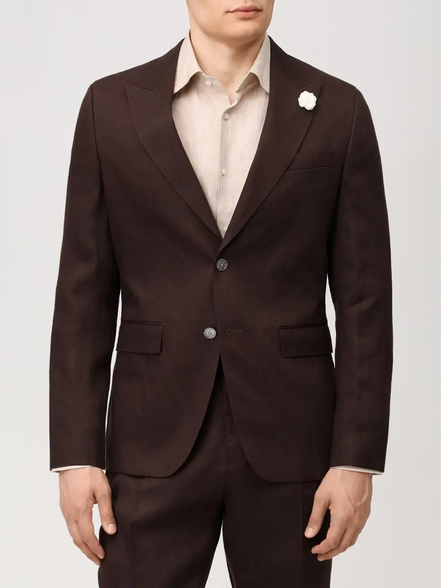 Костюм Slim Fit льняной
