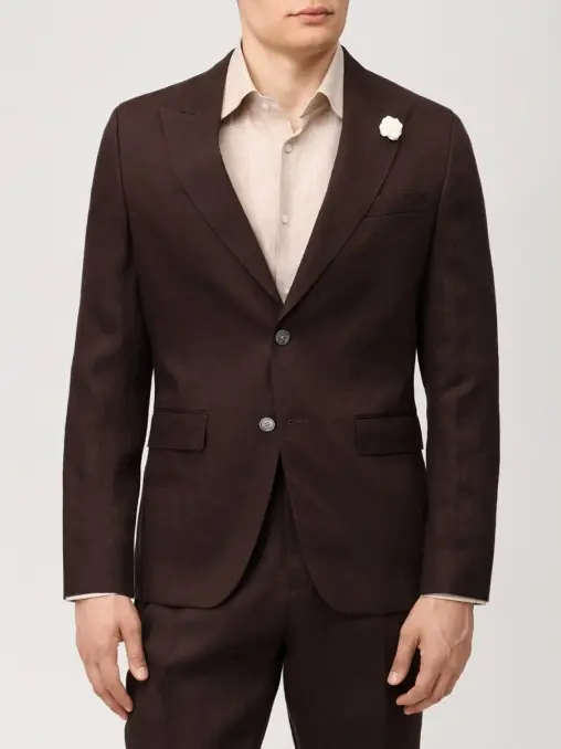 Костюм Slim Fit льняной BOSS