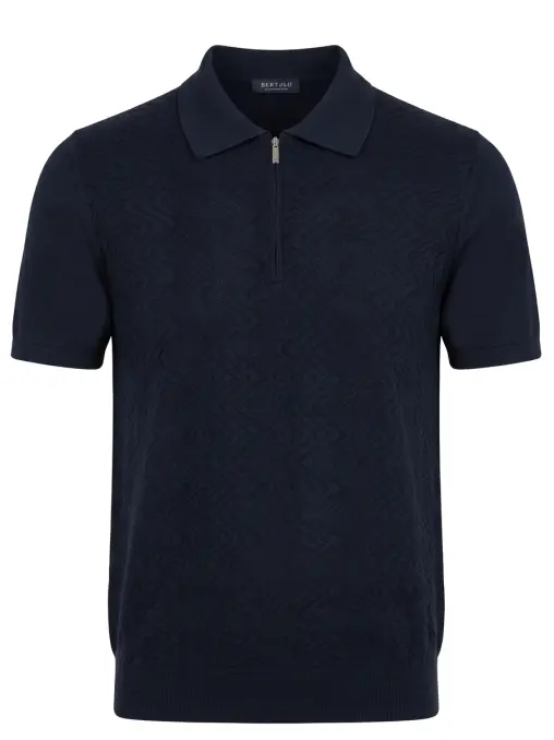 Поло шелковое BERTOLO LUXURY MENSWEAR