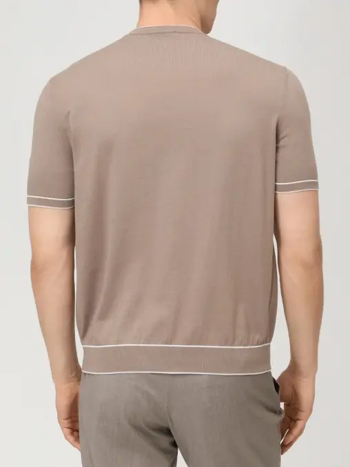 Футболка хлопковая BERTOLO LUXURY MENSWEAR