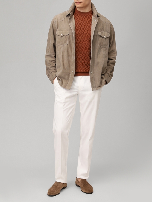 Футболка хлопковая BERTOLO LUXURY MENSWEAR
