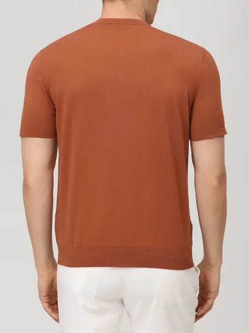 Футболка хлопковая BERTOLO LUXURY MENSWEAR