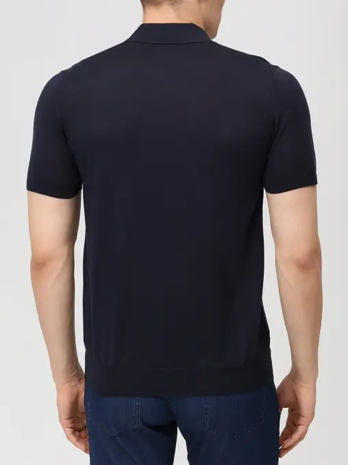 Поло шелковое BERTOLO LUXURY MENSWEAR