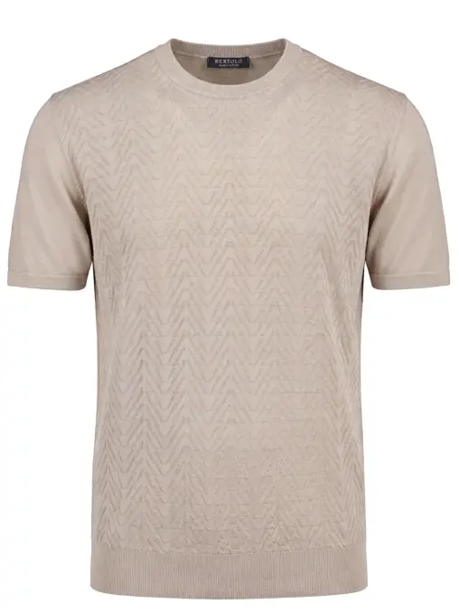 Футболка шелковая BERTOLO LUXURY MENSWEAR