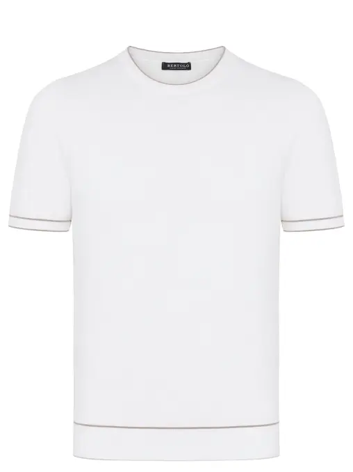 Футболка хлопковая BERTOLO LUXURY MENSWEAR