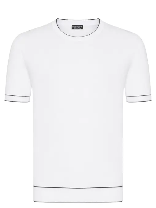 Футболка хлопковая BERTOLO LUXURY MENSWEAR