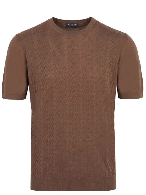 Футболка шелковая BERTOLO LUXURY MENSWEAR