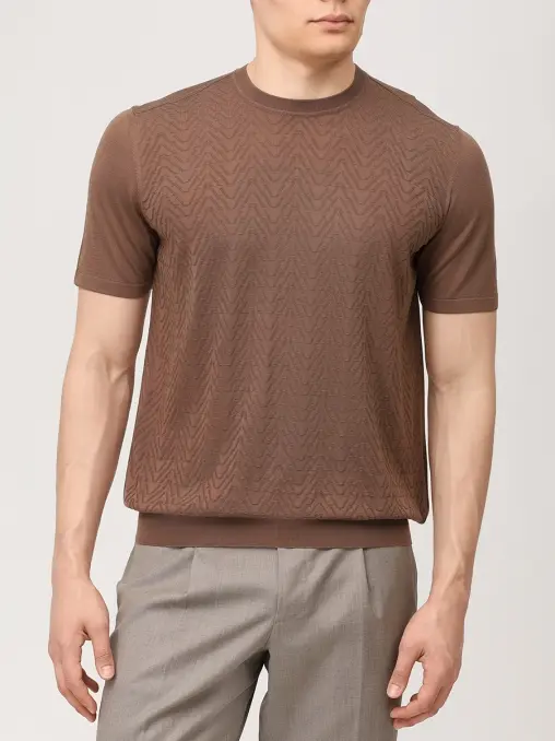 Футболка шелковая BERTOLO LUXURY MENSWEAR