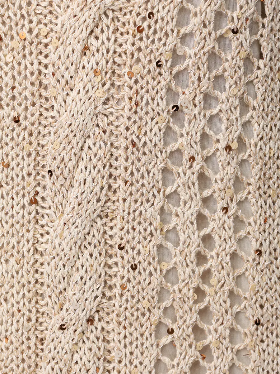 Платье вязаное