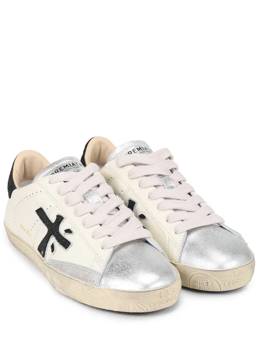 Кеды кожаные Stevend