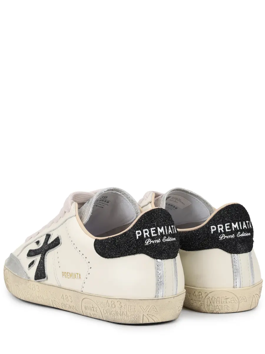 Кеды кожаные Stevend