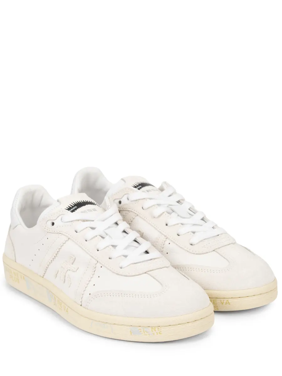 Кеды из кожи и замши Bonnied