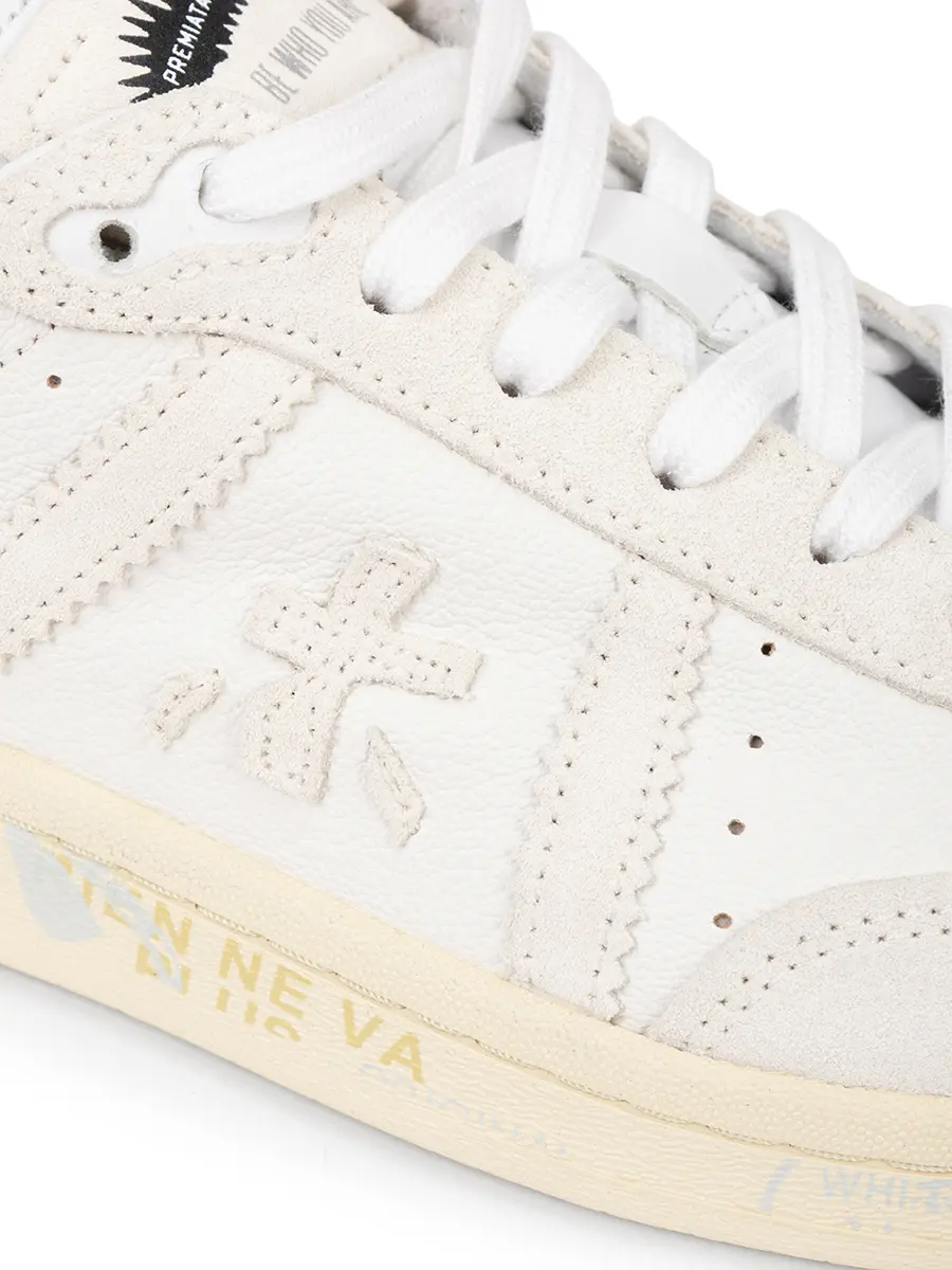 Кеды из кожи и замши Bonnied