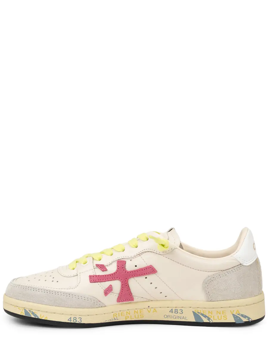 Кеды из кожи и замши Bsktclad