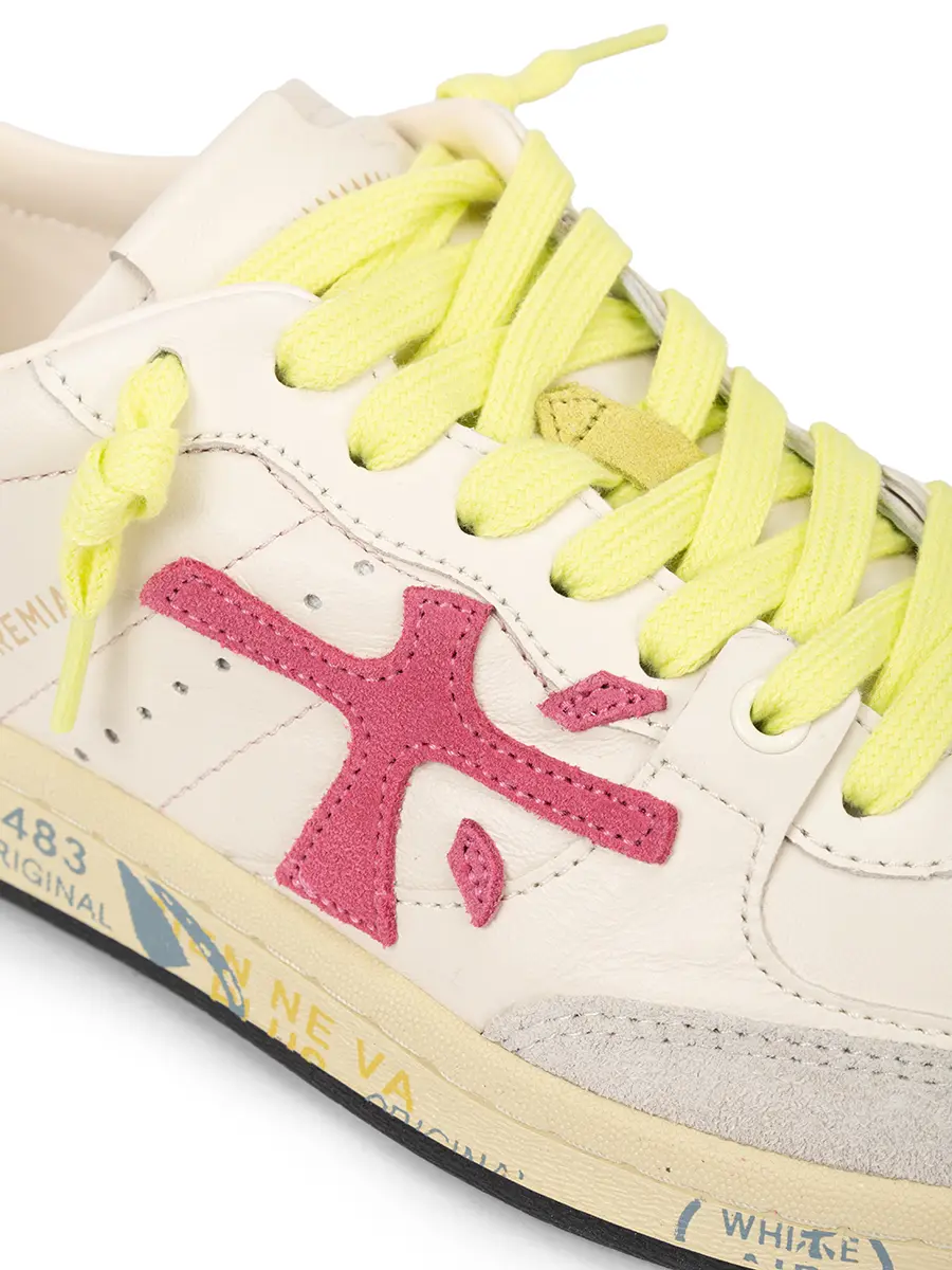 Кеды из кожи и замши Bsktclad