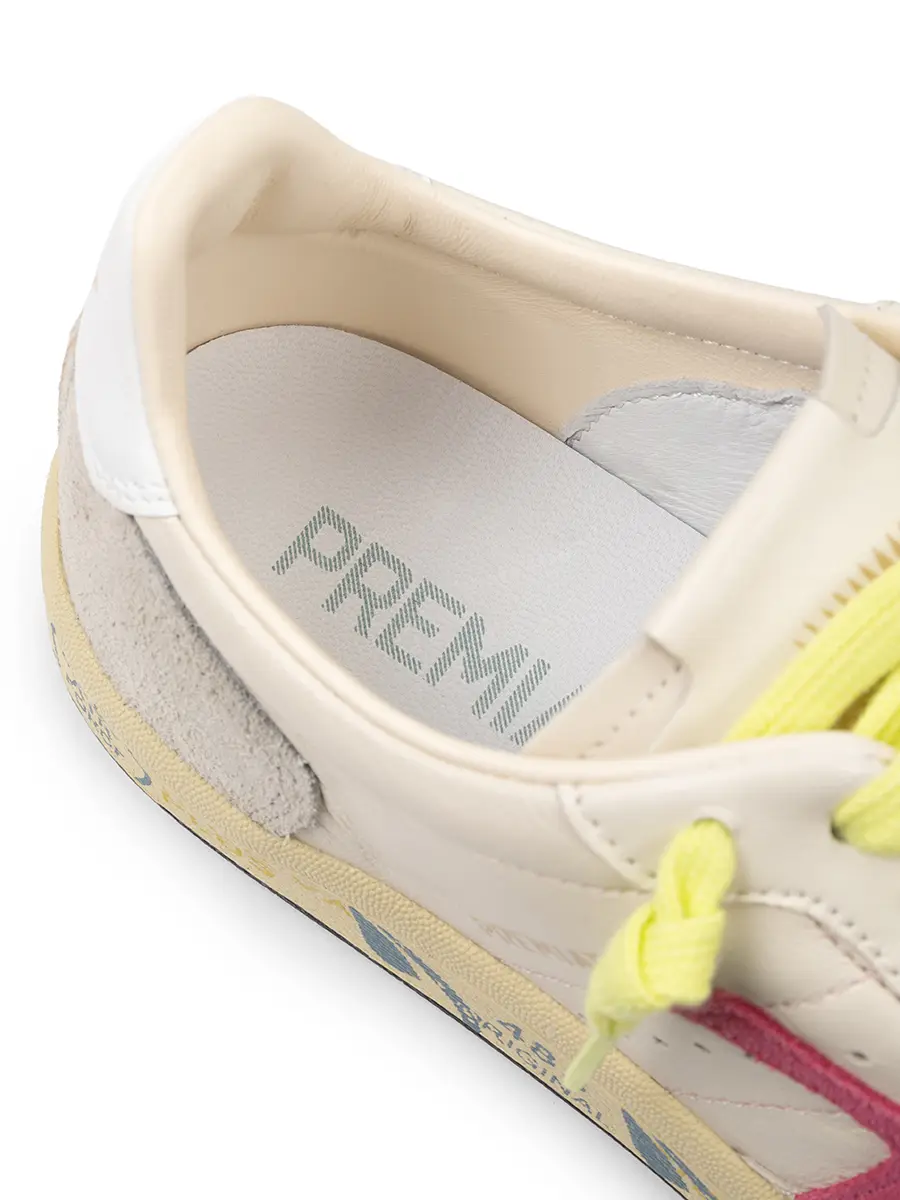 Кеды из кожи и замши Bsktclad